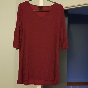 V neck tunic J. Jill size M